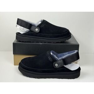 UGG Goldencoast Clog Men's Size 8 Sandal Black Suede M/1142172